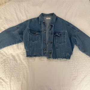 Mono B Cropped Denim Jacket